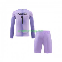 Maillot Liverpool A.Becker 1 Gardien Domicile Tenue pour Enfant 2022-2023 Manche Longue Maillot Liverpool A.Becker 1 Gardien Domicile Tenue pour Enfant 2022-2023 Manche Longue