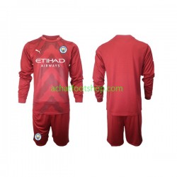 Maillot Manchester City Gardien Domicile Tenue pour Enfant 2022-2023 Manche Longue