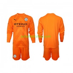 Maillot Manchester City Gardien 3ème Tenue pour Enfant 2022-2023 Manche Longue