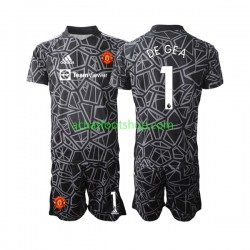 Maillot Manchester United DE GEA 1 Gardien Extérieur Tenue pour Enfant 2022-2023 Manche Courte