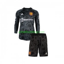 Maillot Manchester United Gardien Extérieur Tenue pour Enfant 2022-2023 Manche Longue Maillot Manchester United Gardien Extérieur Tenue pour Enfant 2022-2023 Manche Longue