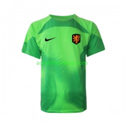 Maillot Pays-Bas Gardien Extérieur Tenue pour Homme Coupe du Monde 2022 Manche Courte Maillot Pays-Bas Gardien Extérieur Tenue pour Homme Coupe du Monde 2022 Manche Courte