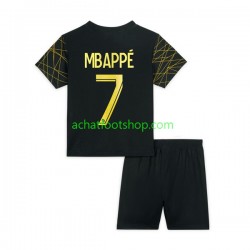 Maillot Paris Saint-Germain Mbappé 7 4ème Tenue pour Enfant 2022-2023 Manche Courte