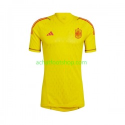 Maillot Espagne Gardien Extérieur Tenue pour Homme 2022-2023 Manche Courte