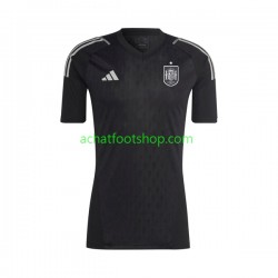 Maillot Espagne Gardien Domicile Tenue pour Homme 2022 Manche Courte