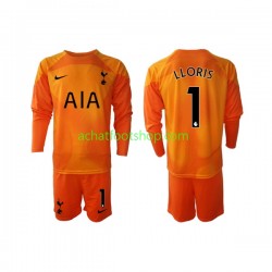 Maillot Tottenham Hotspur Hugo Lloris 1 Gardien 3ème Tenue pour Enfant 2022-2023 Manche Longue