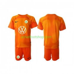 Maillot VfL Wolfsburg Gardien 3ème Tenue pour Enfant 2022-2023 Manche Courte