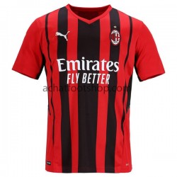 Maillot AC Milan Domicile Tenue pour Homme 2021-2022 Manche Courte Maillot AC Milan Domicile Tenue pour Homme 2021-2022 Manche Courte