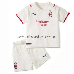 Maillot AC Milan Extérieur Tenue pour Enfant 2021-2022 Manche Courte Maillot AC Milan Extérieur Tenue pour Enfant 2021-2022 Manche Courte