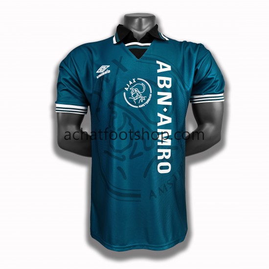 Maillot Ajax Amsterdam Rétro Extérieur Tenue pour Homme 1994-1995 Manche Courte Maillot Ajax Amsterdam Rétro Extérieur Tenue pour Homme 1994-1995 Manche Courte