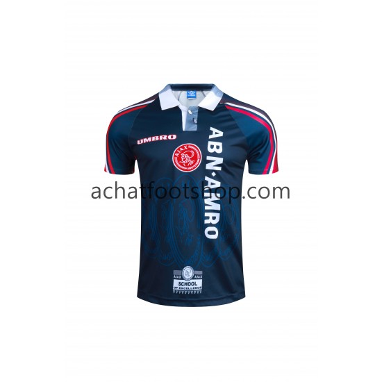 Maillot Ajax Amsterdam Rétro Extérieur Tenue pour Homme 1997-1998 Manche Courte