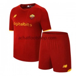 Maillot AS Rome Domicile Tenue pour Enfant 2021-2022 Manche Courte
