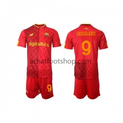 Maillot AS Rome Tammy Abraham 9 Domicile Tenue pour Enfant 2022-2023 Manche Courte