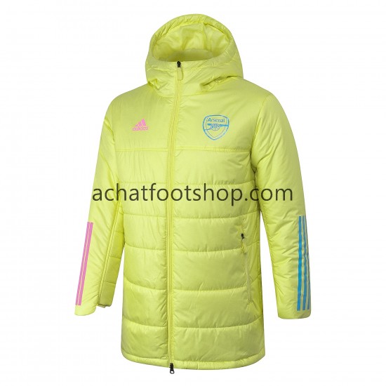 Ensemble Doudoune Arsenal Jaune pour Homme Ensemble Doudoune Arsenal Jaune pour Homme