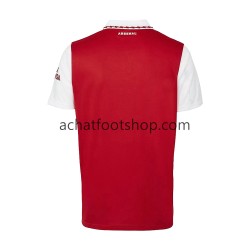 Maillot Arsenal Domicile Tenue pour Homme 2022-2023 Manche Courte