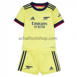 Maillot Arsenal Extérieur Tenue pour Enfant 2021-2022 Manche Courte