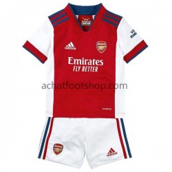 Maillot Arsenal Domicile Tenue pour Enfant 2021-2022 Manche Courte