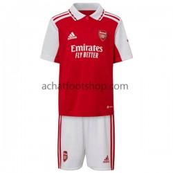 Maillot Arsenal Domicile Tenue pour Enfant 2022-2023 Manche Courte