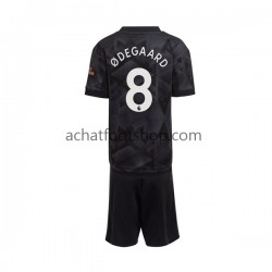 Maillot Arsenal Odegaard 8 Extérieur Tenue pour Enfant 2022-2023 Manche Courte