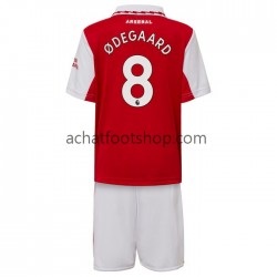 Maillot Arsenal Odegaard 8 Domicile Tenue pour Enfant 2022-2023 Manche Courte