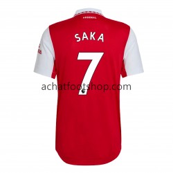 Maillot Arsenal Saka 7 Domicile Tenue pour Homme 2022-2023 Manche Courte