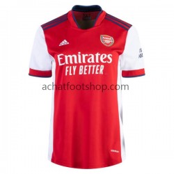 Maillot Arsenal Domicile Tenue pour Femme 2021-2022 Manche Courte