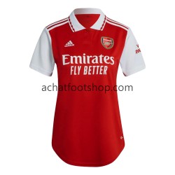 Maillot Arsenal Domicile Tenue pour Femme 2022-2023 Manche Courte