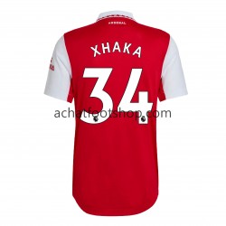 Maillot Arsenal Xhaka 34 Domicile Tenue pour Homme 2022-2023 Manche Courte