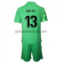 Maillot Atlético Madrid Jan Oblak 13 Gardien 3ème Tenue pour Enfant 2021-2022 Manche Courte Maillot Atlético Madrid Jan Oblak 13 Gardien 3ème Tenue pour Enfant 2021-2022 Manche Courte