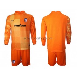 Maillot Atlético Madrid Gardien Domicile Tenue pour Enfant 2021-2022 Manche Longue Maillot Atlético Madrid Gardien Domicile Tenue pour Enfant 2021-2022 Manche Longue