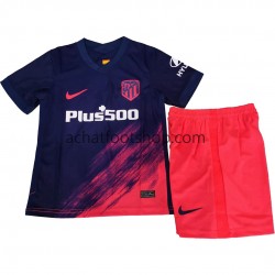 Maillot Atlético Madrid Extérieur Tenue pour Enfant 2021-2022 Manche Courte