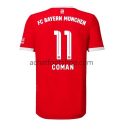 Maillot Bayern Munich Coman 11 Domicile Tenue pour Homme 2022-2023 Manche Courte