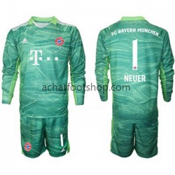 Maillot Bayern Munich Manuel Neuer 1 Gardien 3ème Tenue pour Enfant 2021-2022 Manche Longue Maillot Bayern Munich Manuel Neuer 1 Gardien 3ème Tenue pour Enfant 2021-2022 Manche Longue