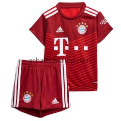 Maillot Bayern Munich Domicile Tenue pour Enfant 2021-2022 Manche Courte