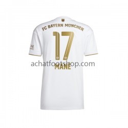 Maillot Bayern Munich Sadio Mane 17 Extérieur Tenue pour Homme 2022-2023 Manche Courte