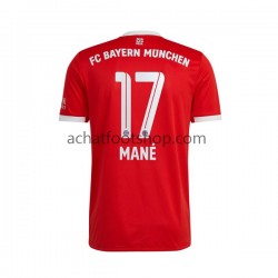 Maillot Bayern Munich Sadio Mane 17 Domicile Tenue pour Homme 2022-2023 Manche Courte