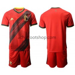 Maillot Belgique Euro Domicile Tenue pour Enfant 2020 Manche Courte Maillot Belgique Euro Domicile Tenue pour Enfant 2020 Manche Courte