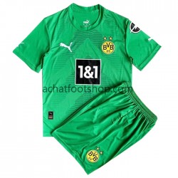 Maillot Borussia Dortmund Gardien Extérieur Tenue pour Enfant 2022-2023 Manche Courte