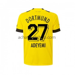 Maillot Borussia Dortmund Karim Adeyemi 27 Domicile Tenue pour Homme 2022-2023 Manche Courte