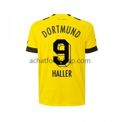 Maillot Borussia Dortmund Sebastien Haller 9 Domicile Tenue pour Homme 2022-2023 Manche Courte Maillot Borussia Dortmund Sebastien Haller 9 Domicile Tenue pour Homme 2022-2023 Manche Courte