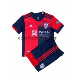 Maillot Cagliari Domicile Tenue pour Enfant 2021-2022 Manche Courte