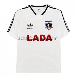 Maillot Colo-Colo Rétro Domicile Tenue pour Homme 1991 Manche Courte