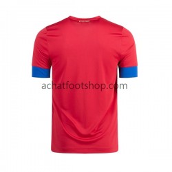 Maillot Costa Rica Domicile Tenue pour Homme Coupe du Monde 2022 Manche Courte