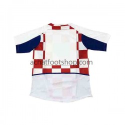 Maillot Croatie Domicile Tenue pour Homme 2010 Manche Courte