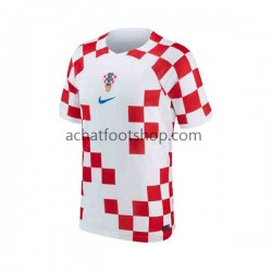 Maillot Croatie Domicile Tenue pour Homme Coupe du Monde 2022 Manche Courte Maillot Croatie Domicile Tenue pour Homme Coupe du Monde 2022 Manche Courte