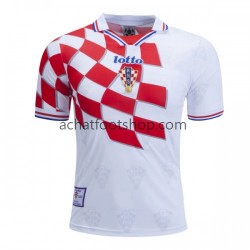 Maillot Croatie Rétro Domicile Tenue pour Homme 1988 Manche Courte