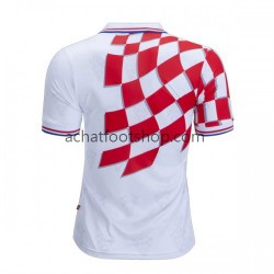 Maillot Croatie Rétro Domicile Tenue pour Homme 1988 Manche Courte