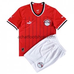 Maillot Égypte Domicile Tenue pour Enfant 2022 Manche Courte