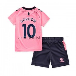Maillot Everton Gordon 10 Extérieur Tenue pour Enfant 2022-2023 Manche Courte