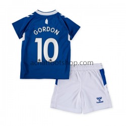 Maillot Everton Gordon 10 Domicile Tenue pour Enfant 2022-2023 Manche Courte